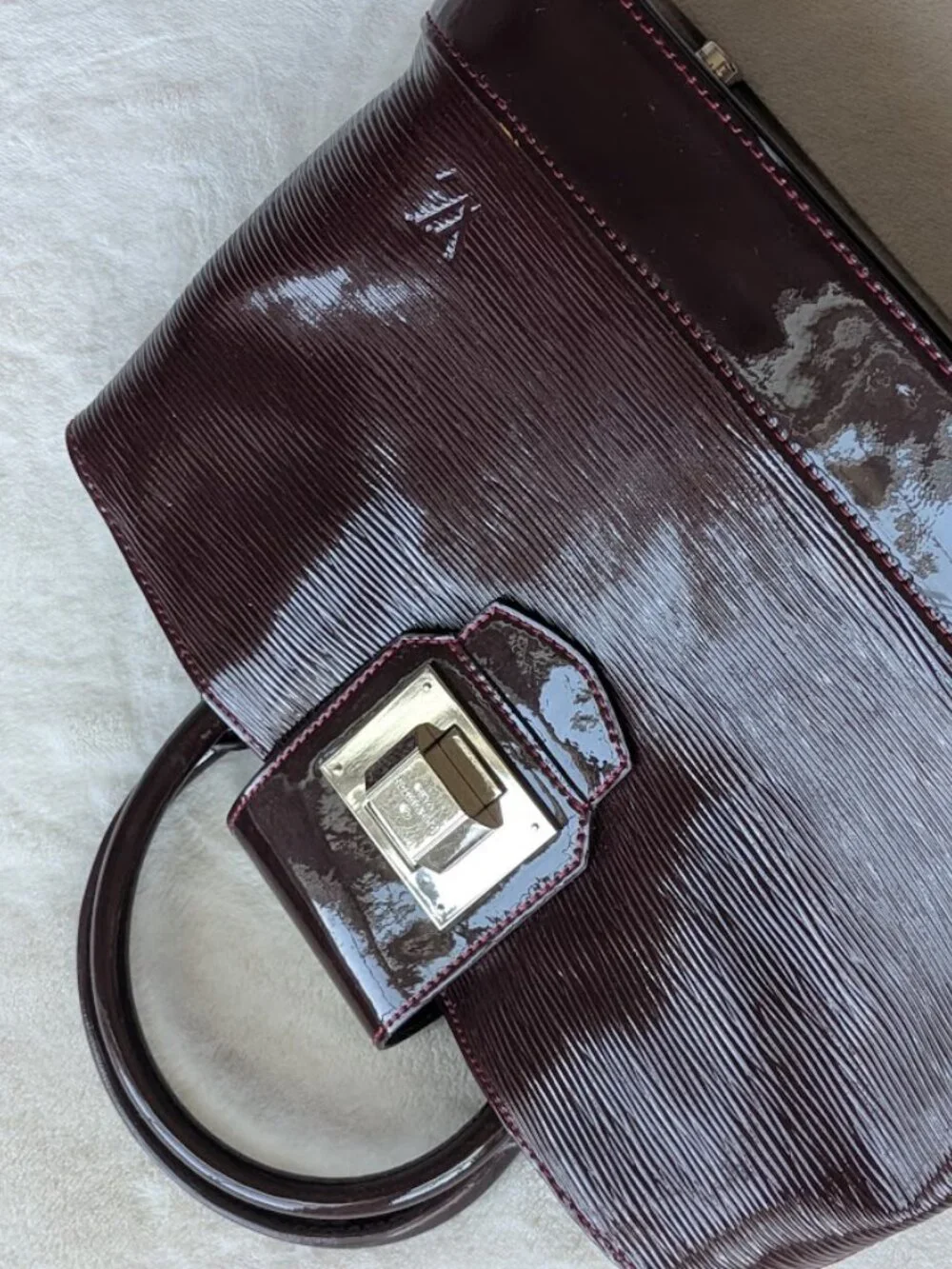 Louis Vuitton Epi Electric Mirabeau PM Top Handle Bag
